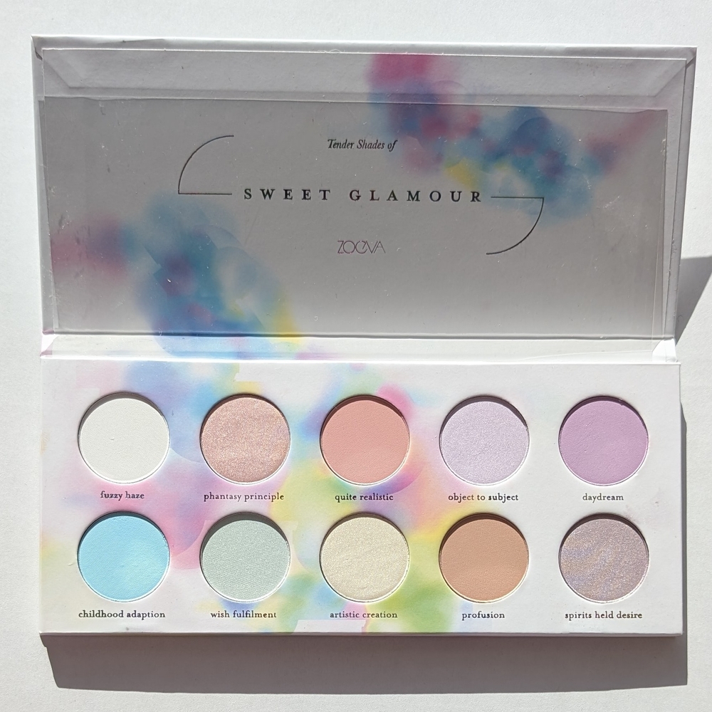 Zoeva NIB Sweet Glamour Multicolor Eyeshadow Palette